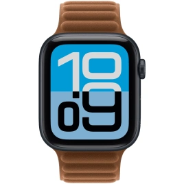 Смарт-часы Apple Watch SE (2025) 40mm Midnight Aluminum Case with Caramel Magnetic Link M/L