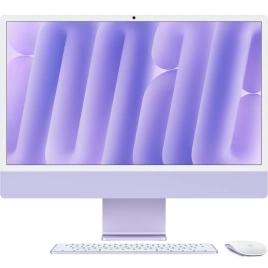 Моноблок Apple iMac (2024) 24 Retina 4.5K M4 10C CPU, 10C GPU/16GB/512Gb (Z1EU000EQ) Purple
