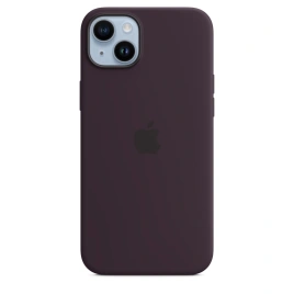 Силиконовый чехол Apple для iPhone 14 Plus Elderberry