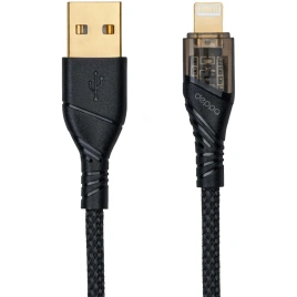 Кабель Deppa USB-A/Lightning 1m Black (72501)