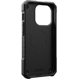 Чехол UAG с поддержкой MagSafe Monarch Pro для iPhone 15 Pro Max Kevlar Elemental Green (11422211397B)