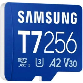 Карта памяти Samsung Micro SecureDigital 256Gb SDXC Samsung T7 class10 UHS-I U3 (MB-MB256T)