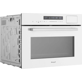 Встраиваемый компактный духовой шкаф с СВЧ и паром Weissgauff OEMS 459 PDW White