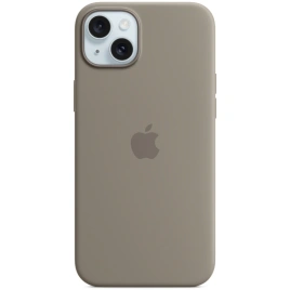 Силиконовый чехол Apple MagSafe для iPhone 15 Clay