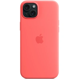 Силиконовый чехол Apple MagSafe для iPhone 15 Guava