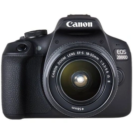 Фотоаппарат Canon EOS 2000D Kit EF-S 18-55 II Black