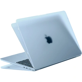 Чехол-накладка Gurdini Transparent для Macbook Air 13 Ultra Slim Case Sand Sky Blue