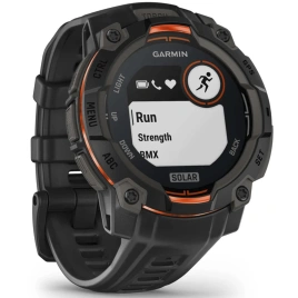 Смарт-часы Garmin Instinct 3 45mm Solar Black with Black Band (010-02934-00)