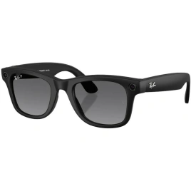 Умные очки Ray-Ban Wayfarer (Gen 2) Matte Black/Polar (RW4012) M Gradient Graphite