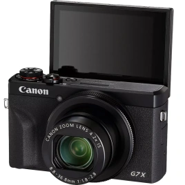 Компактный фотоаппарат Canon PowerShot G7X Mark III Black