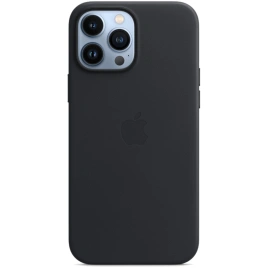 Кожаный чехол Apple MagSafe для iPhone 13 Pro Тёмная ночь