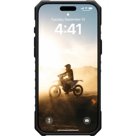 Чехол UAG MagSafe Pathfinder Clear для iPhone 16 Pro Ash/Black