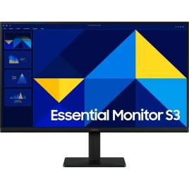 Монитор Samsung 24" Essential S3 S24D300GAI IPS Black (LS24D300GAIXCI)