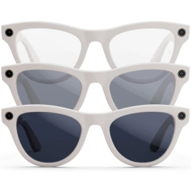 Умные очки Ray-Ban Skyler (Gen 2) Shiny Chalky Gray/Transitions (RW4014) M Sapphire