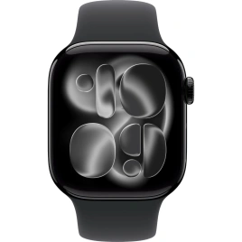 Смарт-часы Apple Watch Series 11 46mm Jet Black Aluminium Case with Black Sport Band S/M