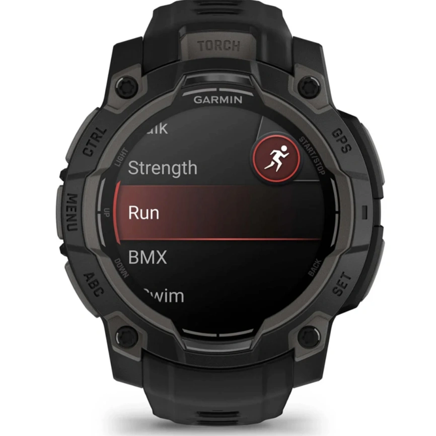 Смарт-часы Garmin Instinct 3 45mm Amoled Black (010-02936-00) фото 6