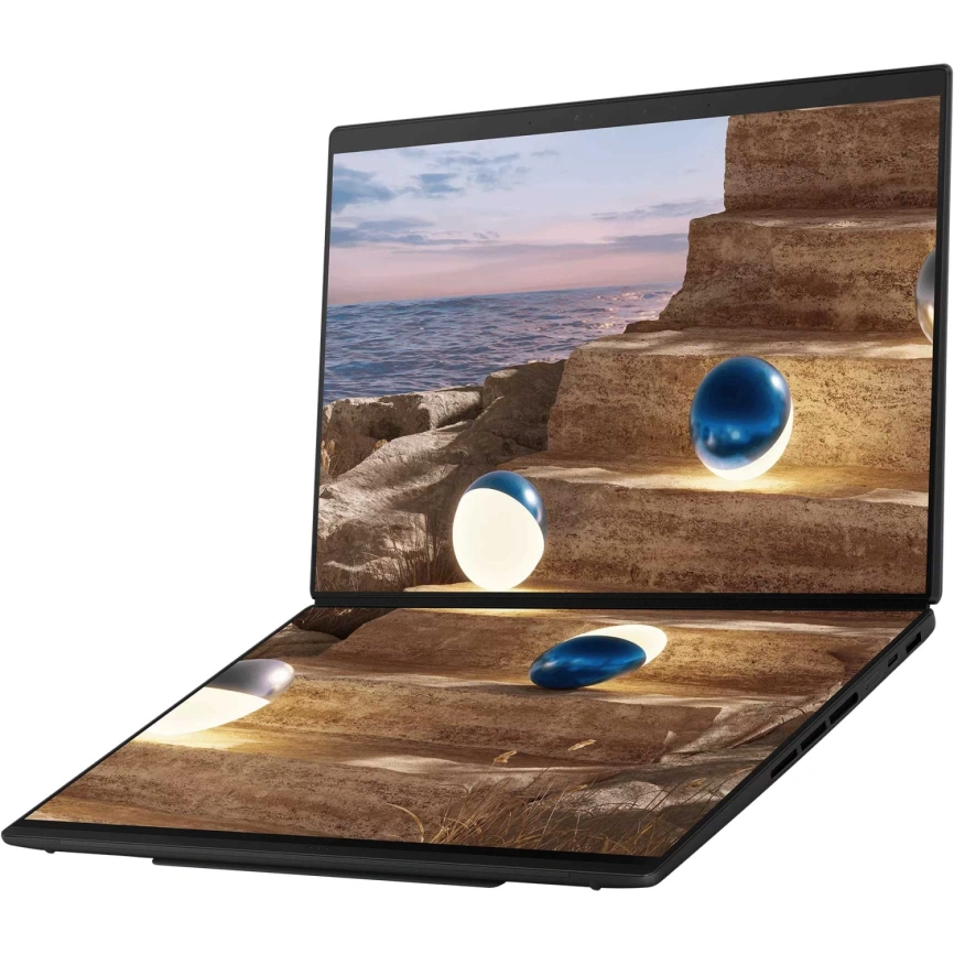 Ноутбук ASUS Zenbook Duo UX8407AA-SN426X 14 OLED/X7 358H Ultra/32GB/1TB SSD (90NB16V1-M00P90) Moher Gray фото 4