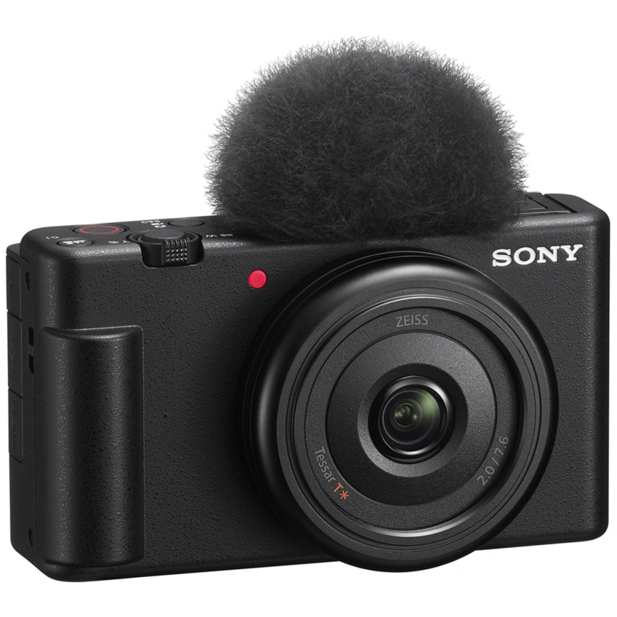 Компактный фотоаппарат Sony ZV-1F Black фото 3