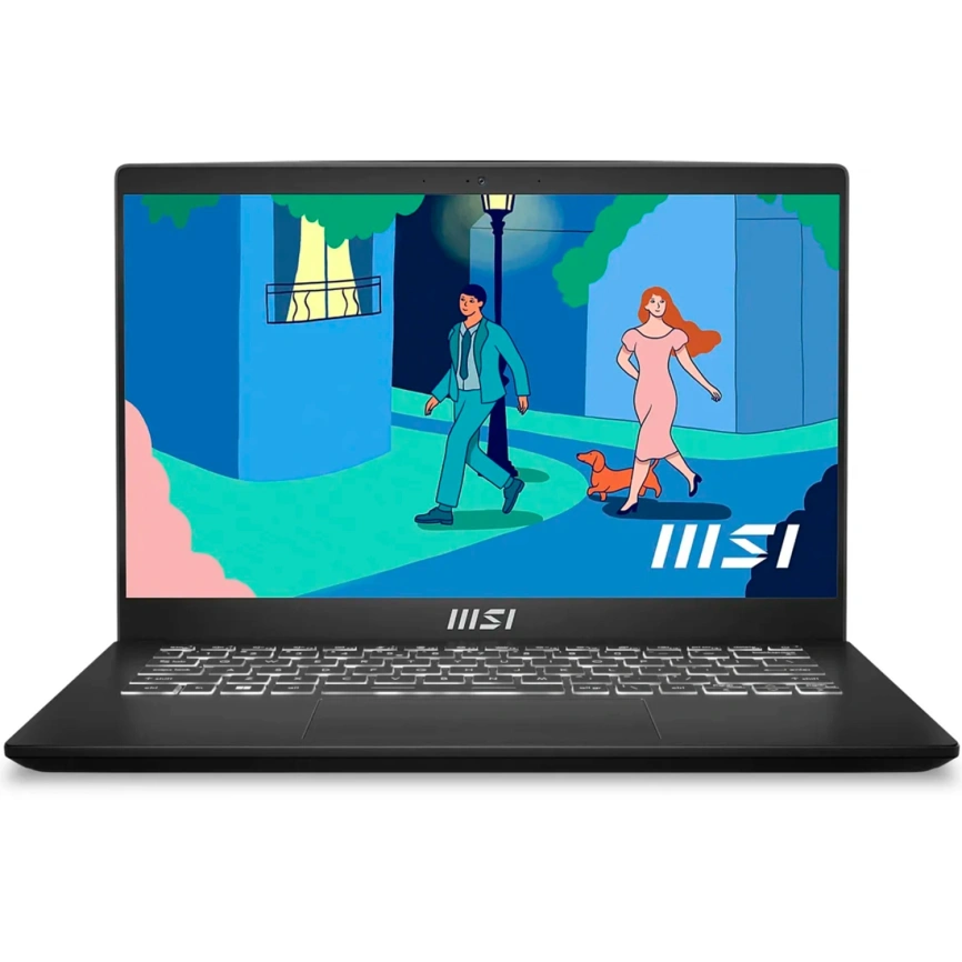 Ноутбук MSI Modern 14 C7M-250XRU 14 FHD IPS/ R5-7530U/16GB/512GB SSD (9S7-14JK12-250) Black фото 2