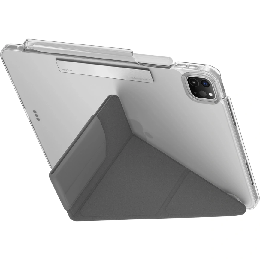 Чехол Uniq CAMDEN для iPad Pro 13 (2024) Rhino Gray фото 2