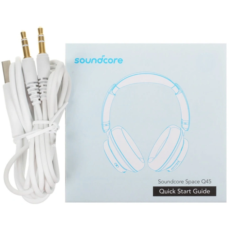 Наушники Anker Soundcore Space Q45 White (A3040G21) фото 9