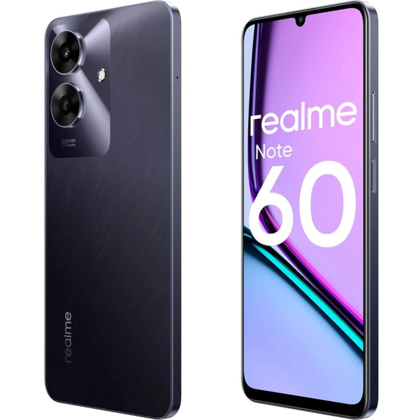 Смартфон Realme Note 60 6/128Gb Marble Black фото 5