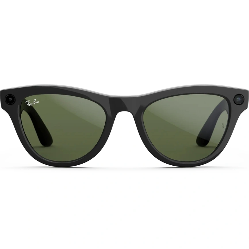 Умные очки Ray-Ban Skyler (Gen 2) Shiny Black (RW4014) M Green фото 4