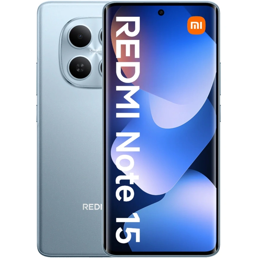 Смартфон Xiaomi Redmi Note 15 4G 6/128Gb Glacier Blue EAC фото 1