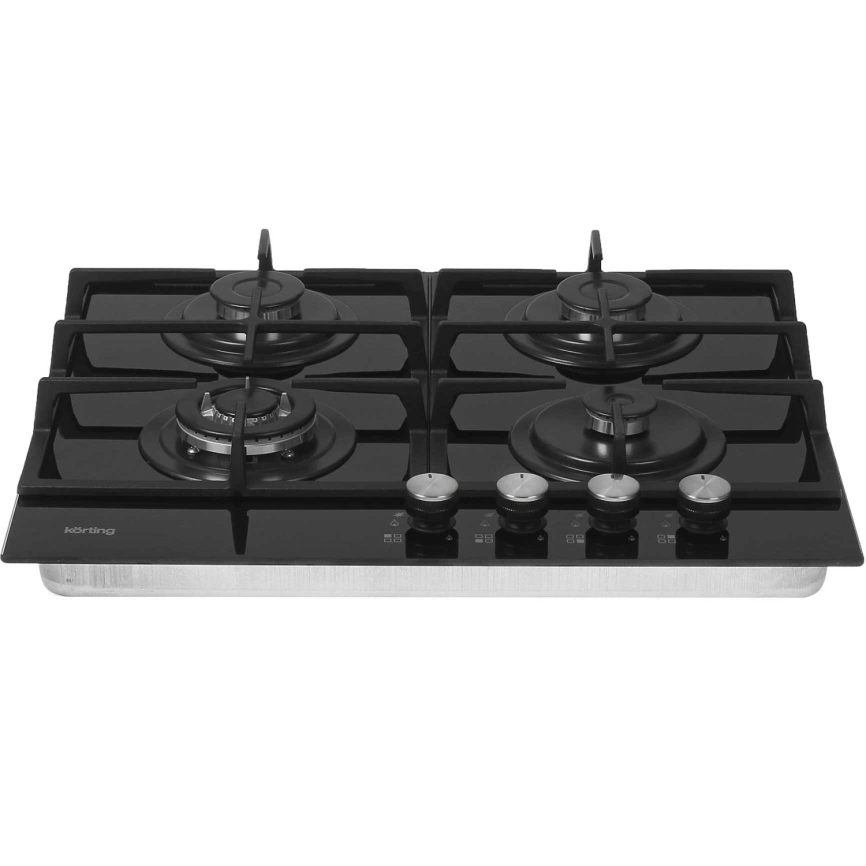 Газовая варочная панель Korting HGG 6722 CTN Black фото 2