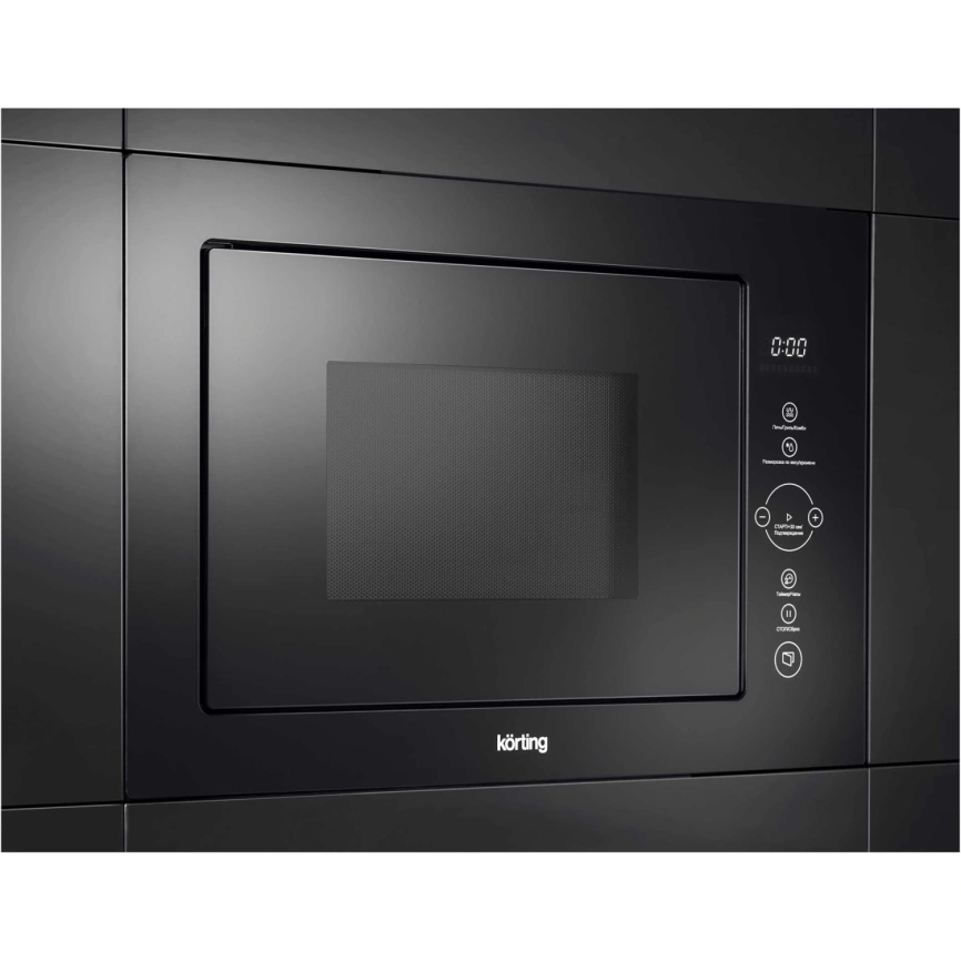 Микроволновая печь Korting KMI 825 TGN Black фото 4