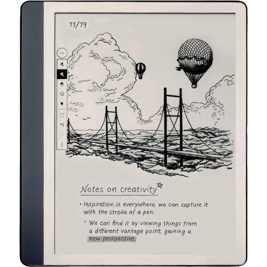 Электронная книга Amazon Kindle Scribe 64Gb with Premium Pen 2024 Tungsten фото 2