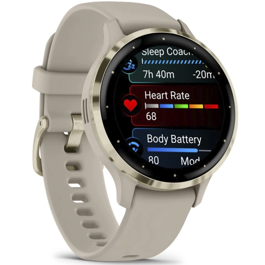 Умные часы Garmin Venu 3s (010-02785-02) 41mm French Gray фото 7