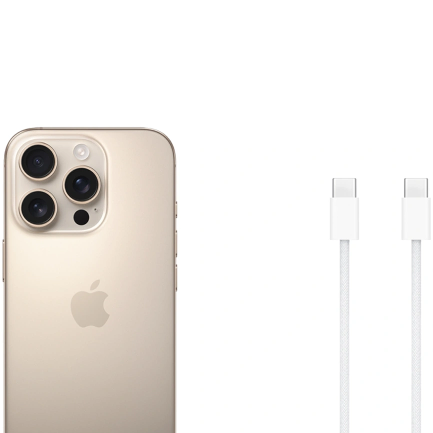 Смартфон Apple iPhone 16 Pro 256Gb nano Sim + eSim Desert Titanium фото 5
