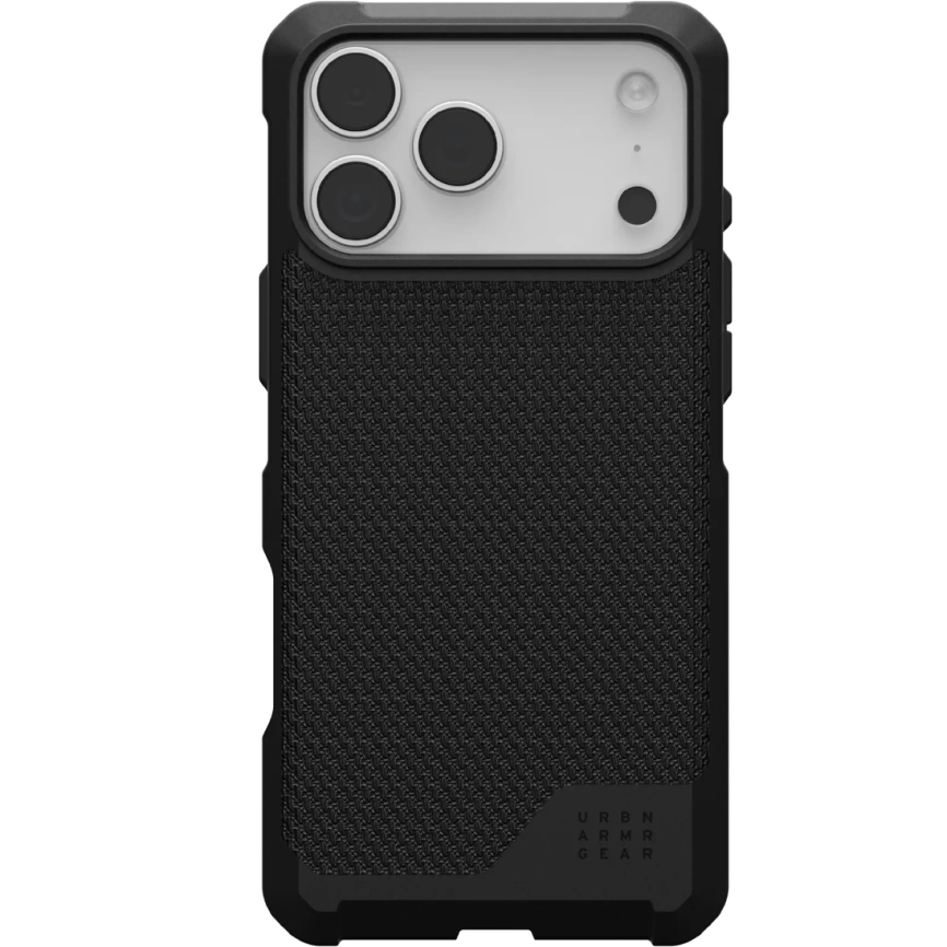 Чехол UAG MagSafe Metropolis LT Kevlar для iPhone 17 Pro Black фото 1