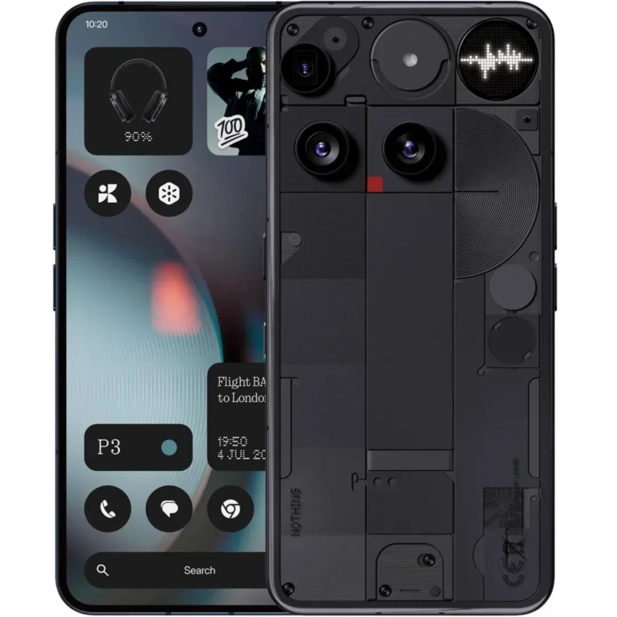 Смартфон Nothing Phone (3) 16/512Gb Black фото 1