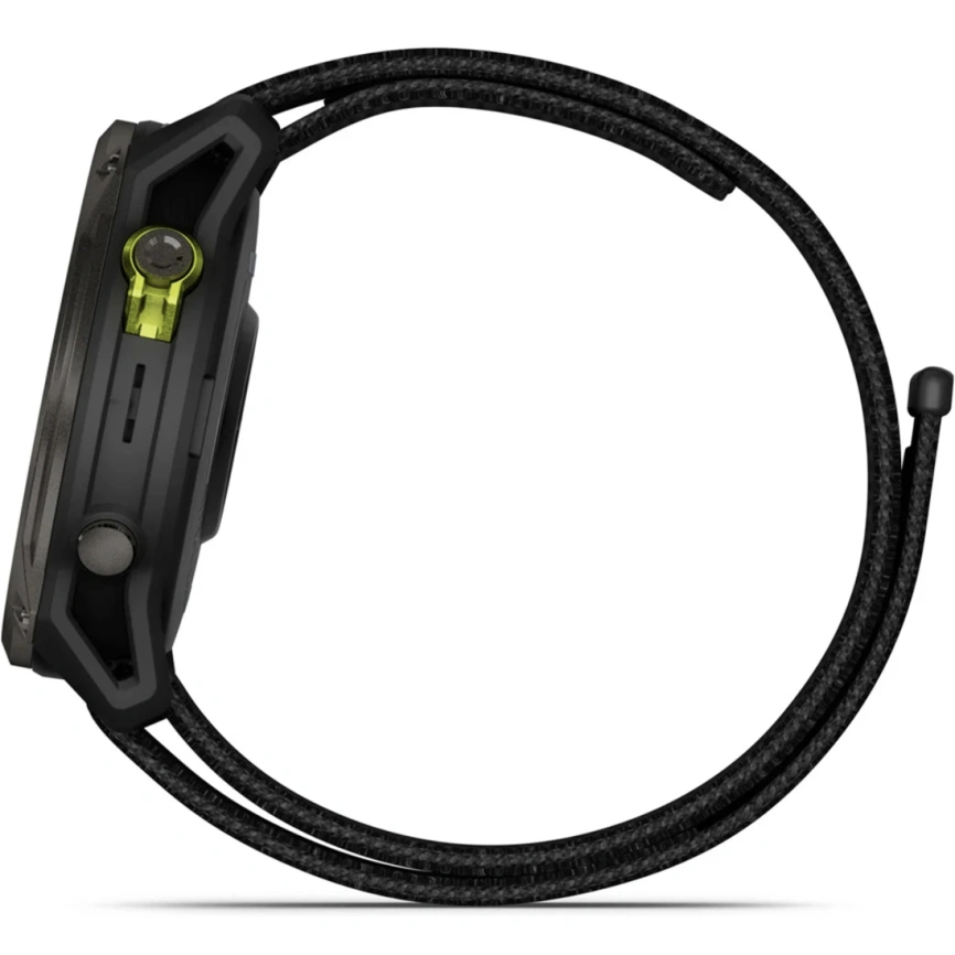 Смарт-часы Garmin Enduro 3 51mm (010-02751-01) Solar Sapphire Carbon Gray DLC Titanium/Black UltraFit Nylon Strap фото 3