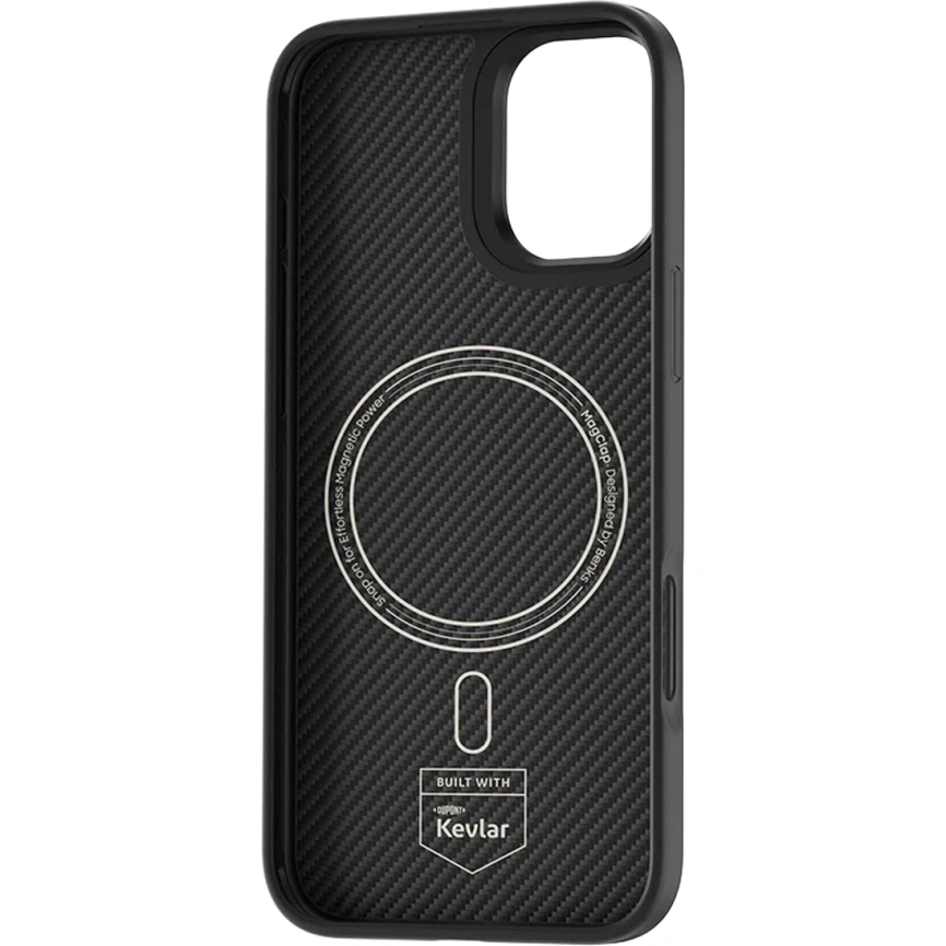 Чехол Benks Montage ArmorPro Case built with Kevlar для iPhone 16 Plus Black фото 5