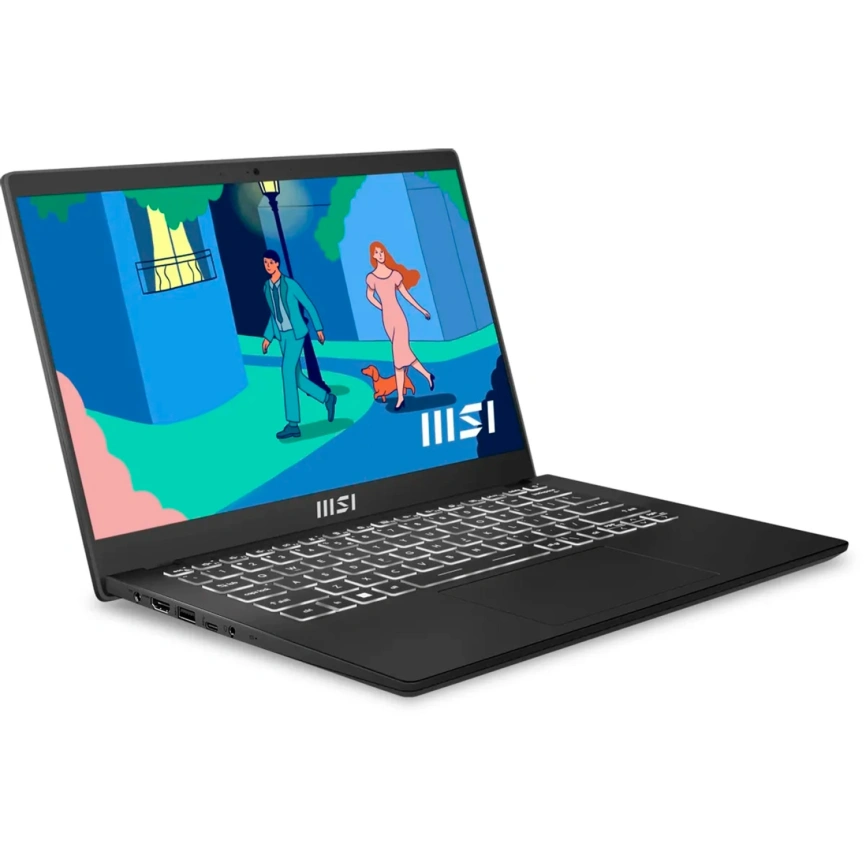 Ноутбук MSI Modern 14 C7M-250XRU 14 FHD IPS/ R5-7530U/16GB/512GB SSD (9S7-14JK12-250) Black фото 4