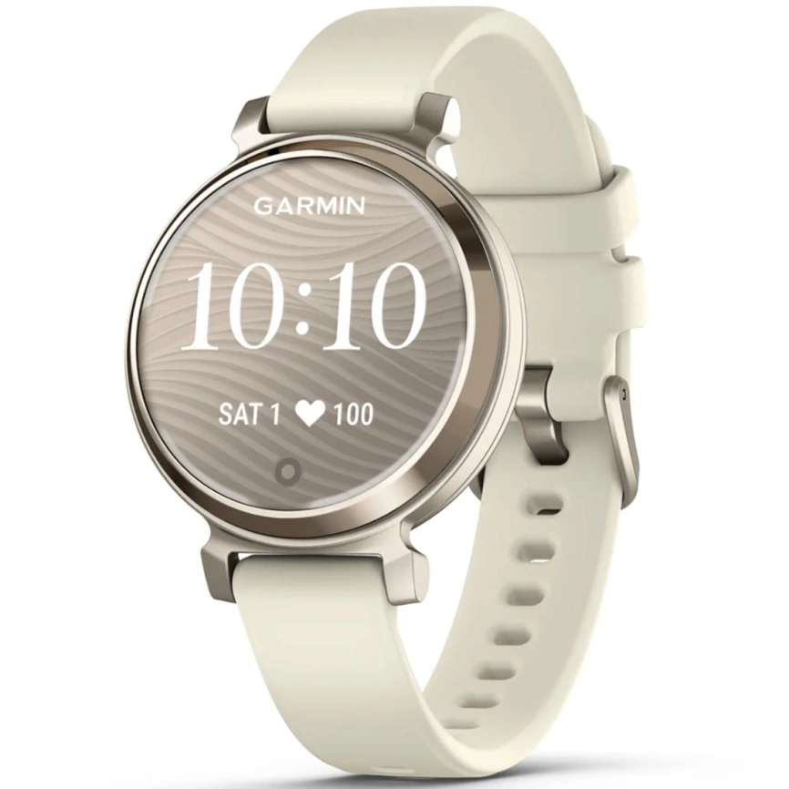 Смарт-часы Garmin Lily 2 (010-02839-00) Cream Gold/Coconut Silicone Band фото 1