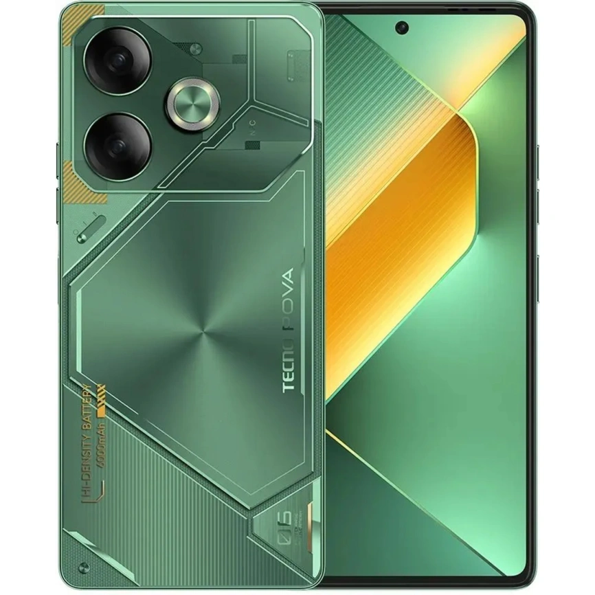 Смартфон Tecno Pova 6 8/256Gb Comet Green фото 1