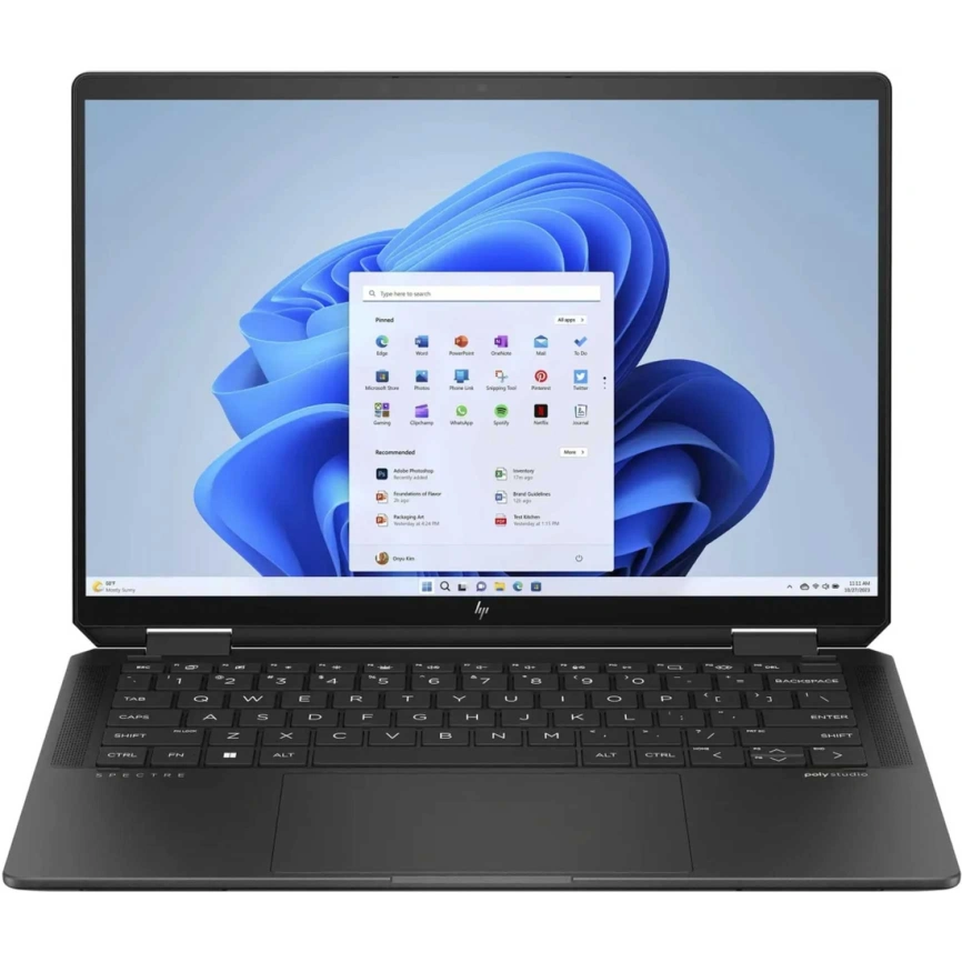 Ноутбук HP Spectre x360 14-eu0013dx 14 2.8K OLED/ i7-155H Ultra/16Gb/1Tb SSD (979L2UA) Black фото 3