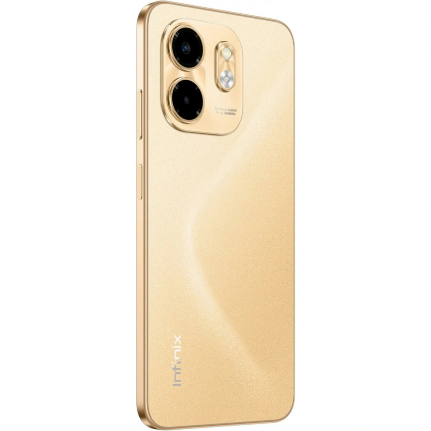 Смартфон Infinix Smart 9 3/128Gb Sandstone Gold фото 4