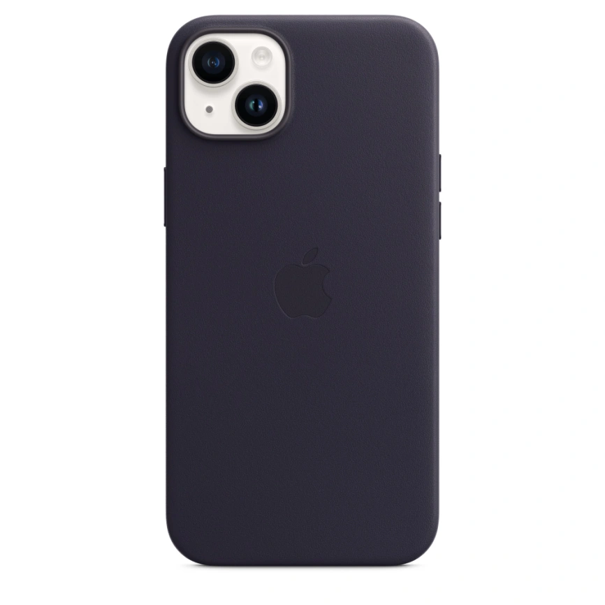 Кожаный чехол Apple MagSafe для iPhone 14 Ink фото 1