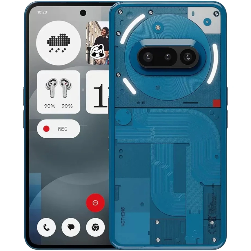 Смартфон Nothing Phone (3A) 8/128Gb Blue фото 1