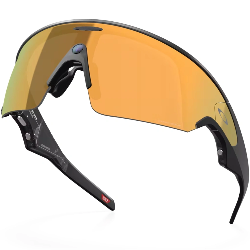 Умные очки Oakley Meta Vanguard Prizm 24k Lenses M Black Frame фото 6