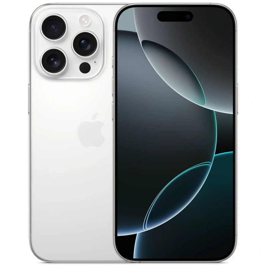 Смартфон Apple iPhone 16 Pro 128Gb eSim White Titanium фото 1