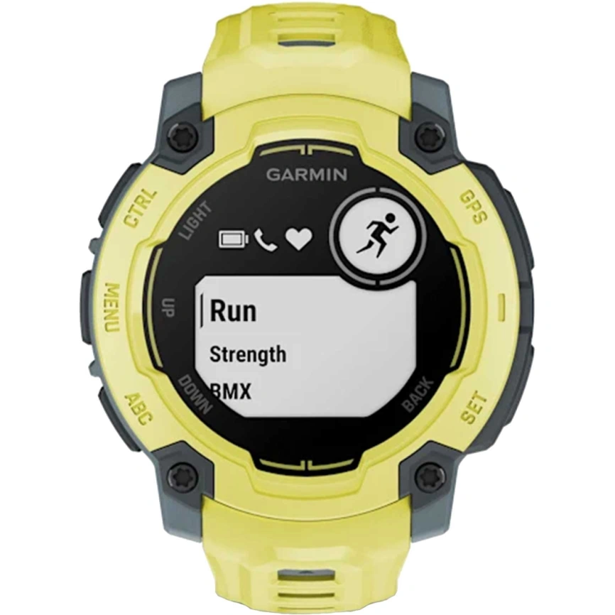 Смарт-часы Garmin Instinct E 45mm Electric Lime with Electric Lime Band (010-02933-01) фото 2