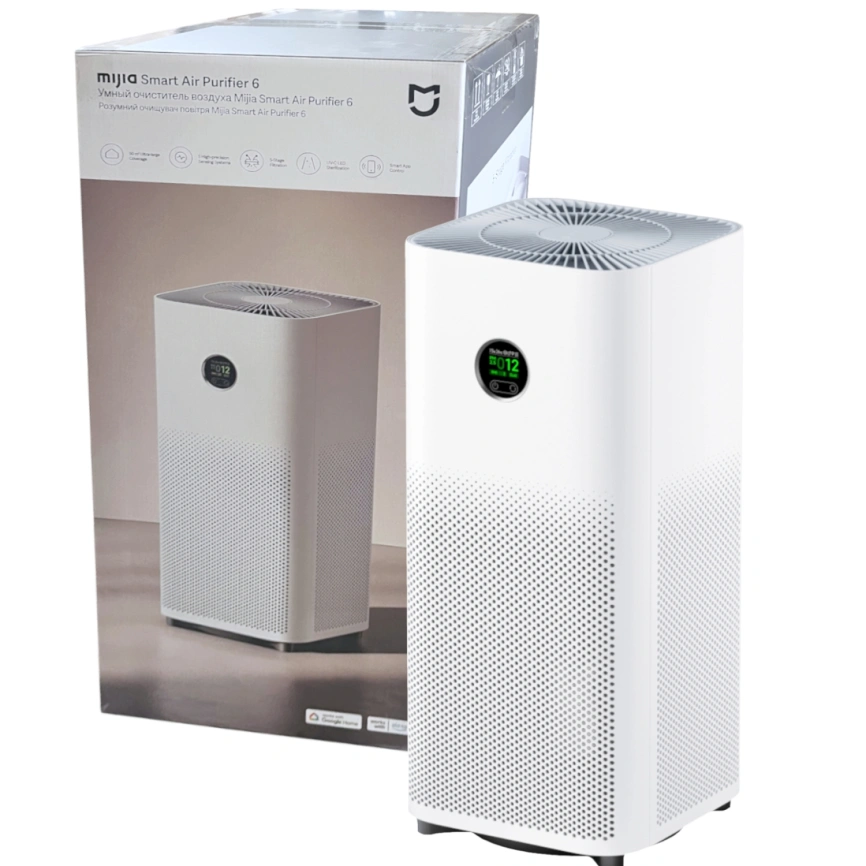 Очиститель воздуха Xiaomi Mijia Smart Air Purifier 6 (BHR08MZEU) White фото 3
