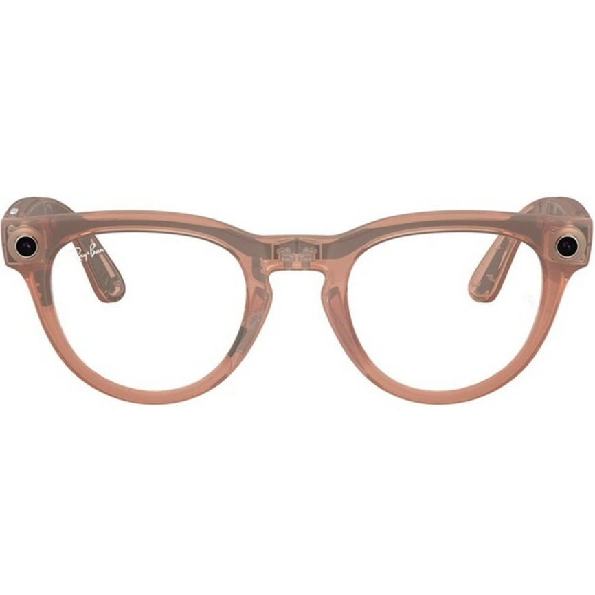 Умные очки Ray-Ban Headliner (Gen 2) Matte Peach/Transitions (RW4013) M Grey фото 5