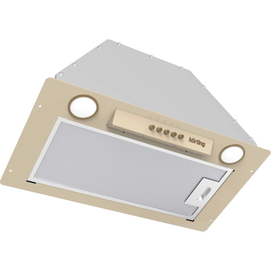 Встраиваемая вытяжка Korting KHI 6631 RB Beige фото 2